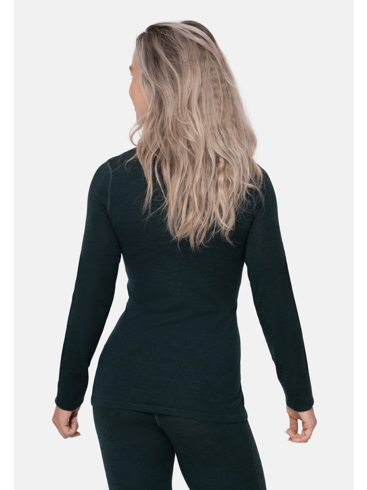 DANISH ENDURANCE Baselayer-Set Merino Baselayer in dark green günstig kaufen