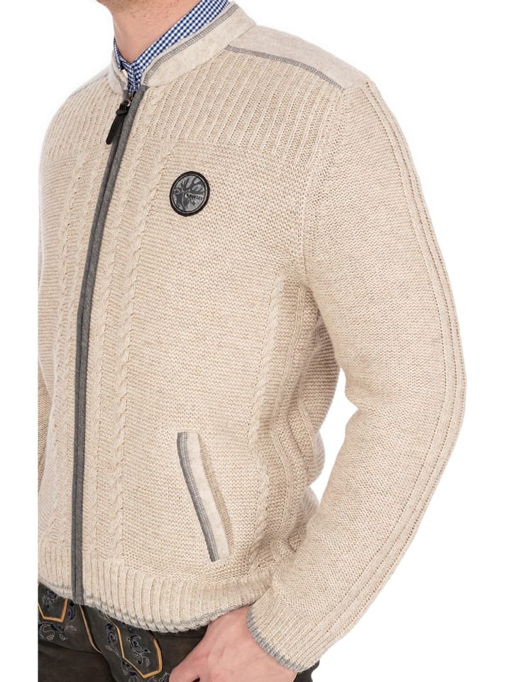 Spieth & Wensky Strickjacke DAHLEM in natur günstig kaufen