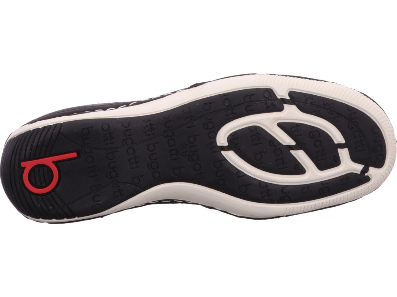 BUGATTI Komfort Slipper schwarz CANARIO