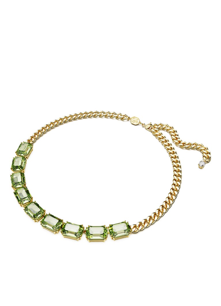 Κολιέ επιχρυσωμένο με Swarovski Millenia