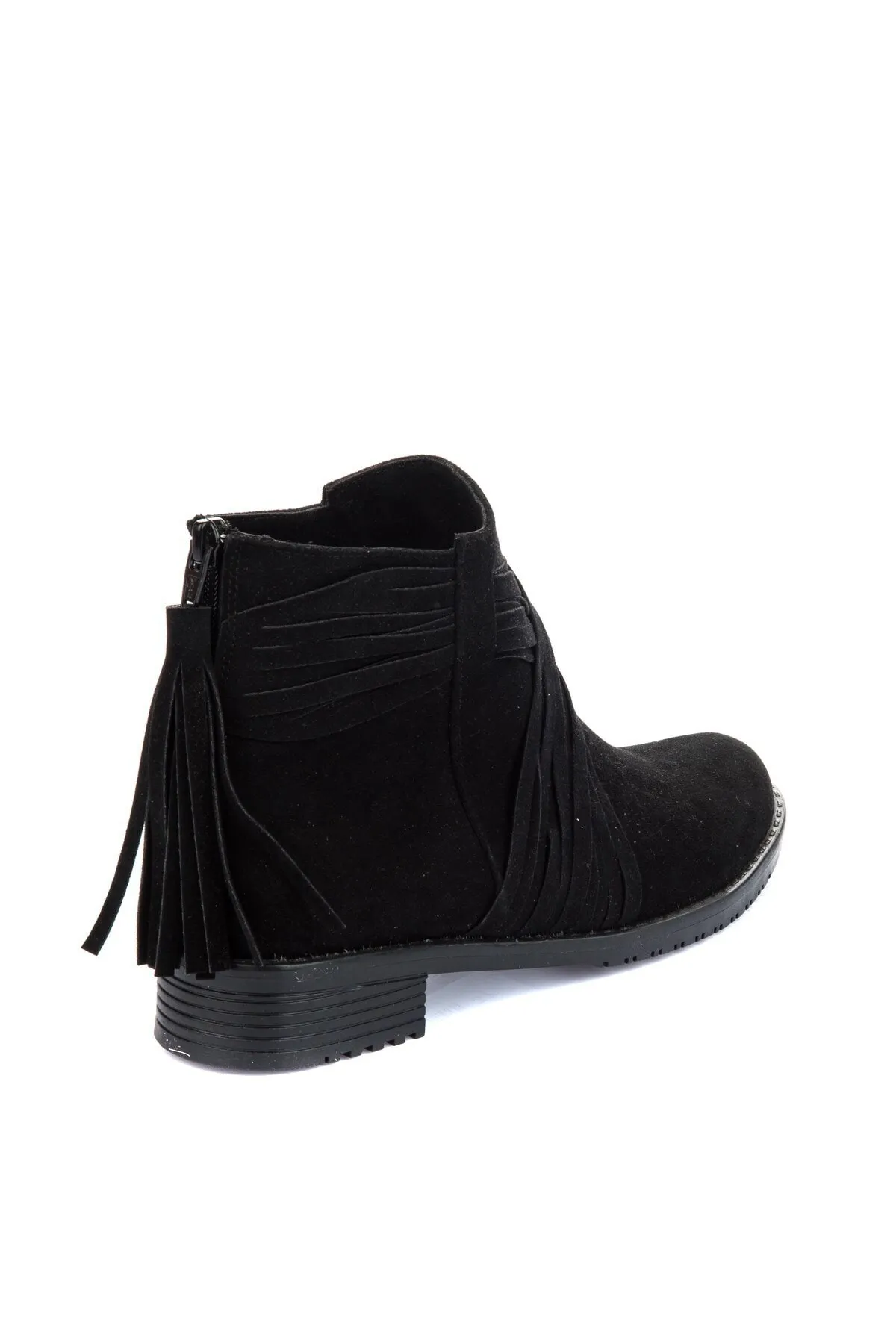 Fox Shoes  Schwarze Damenstiefel A726192602