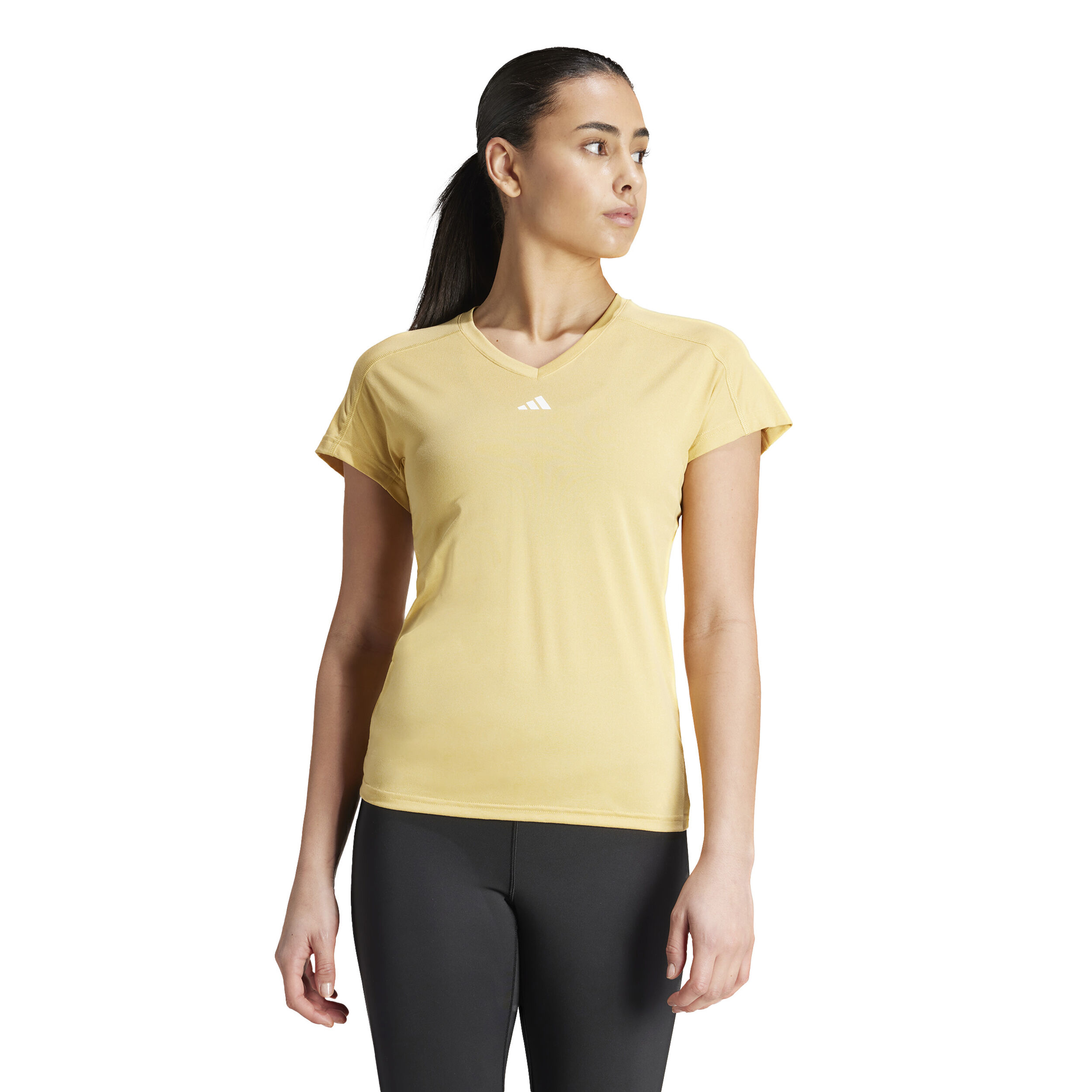 Training Essential MIN T-Shirt Damen - Gelb