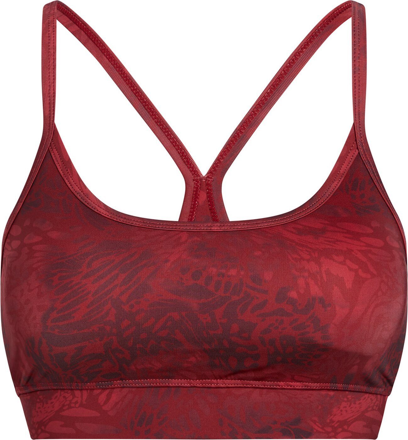 Energetics Bralette-BH Da.-Sport-BH Gigi V W AOP-/RED DARK/RED WI