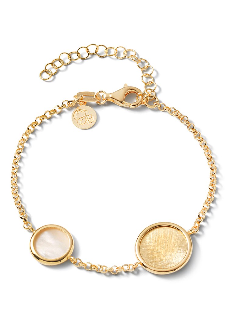 Casa Jewelry Minou gold-plated link bracelet