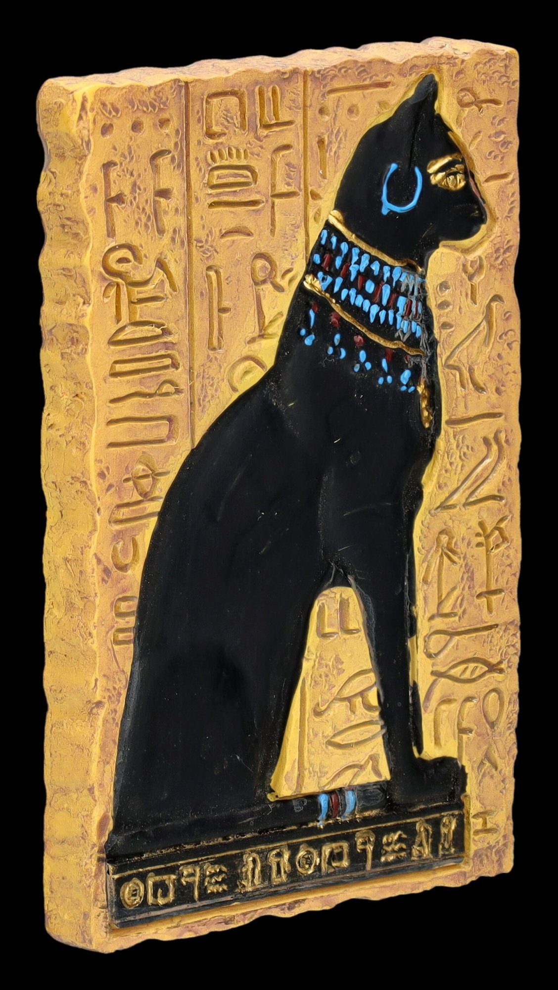Dekomagnet Magnet - Bastet als Hieroglyphe - ägyptische Mythologie Dekomagnet, Figuren Shop GmbH