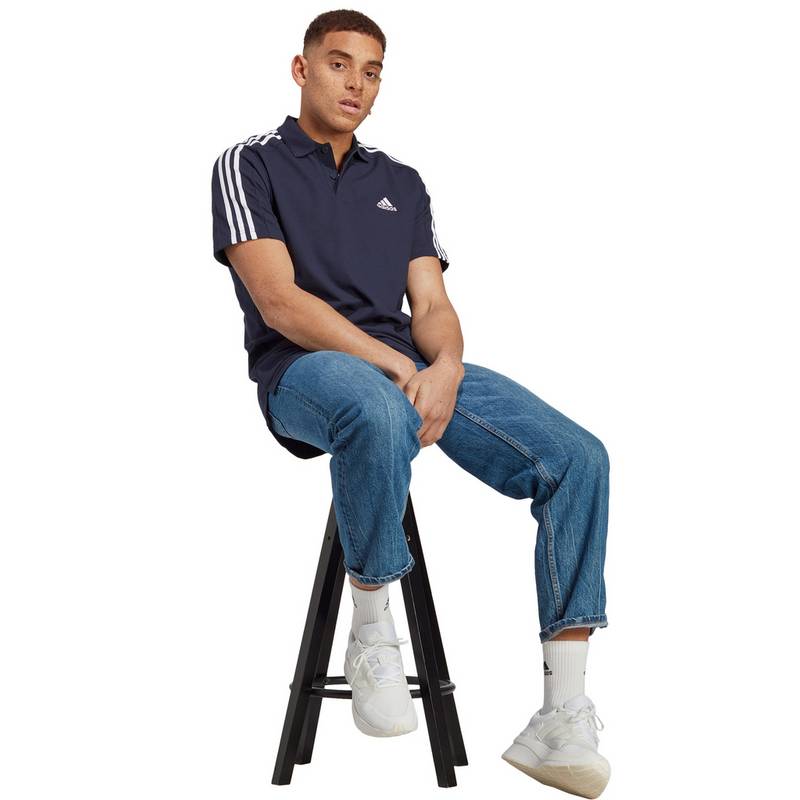 adidas 3-STREIFEN Poloshirt Herren