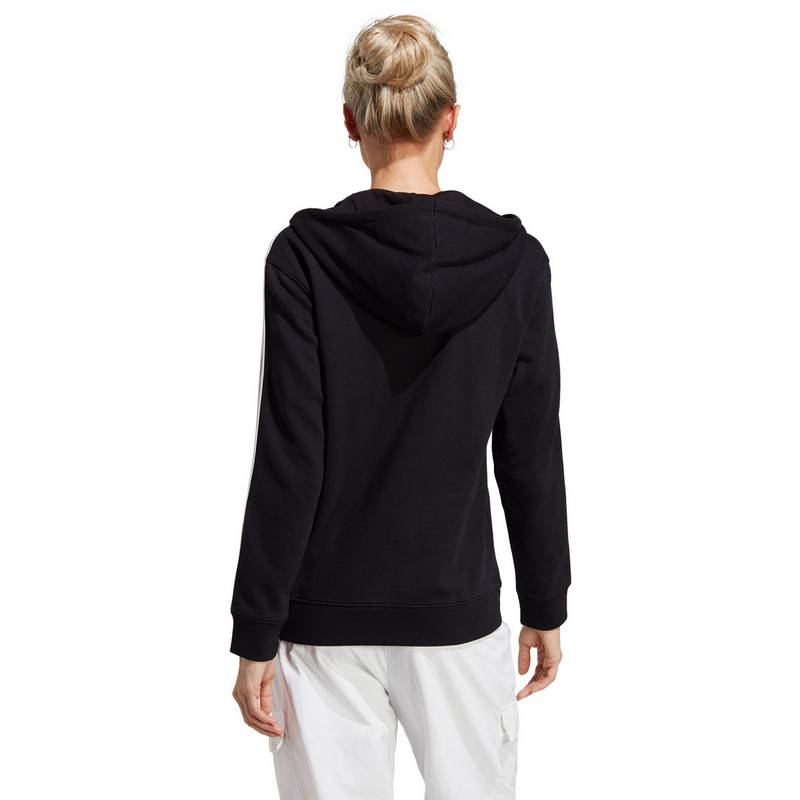 adidas ESSENTIALS 3-STREIFEN FRENCH TERRY Kapuzenjacke Damen