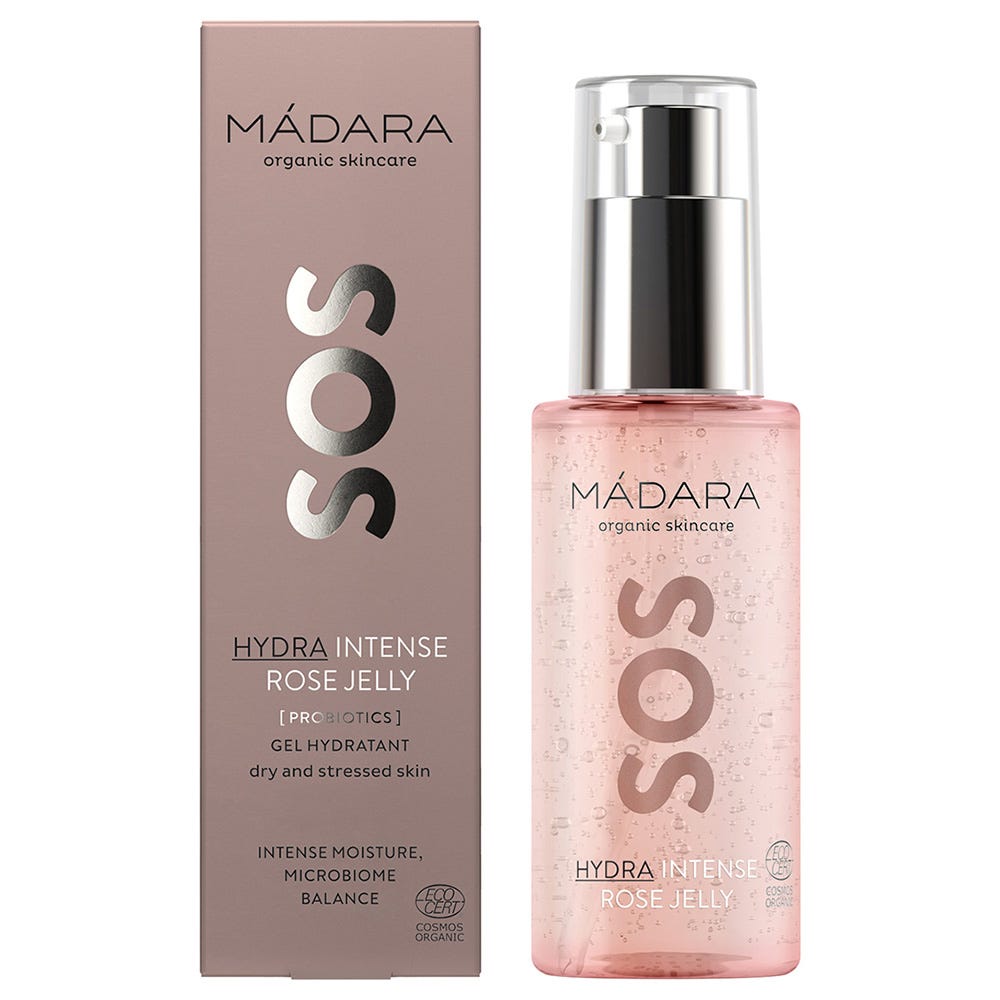 MÁDARA SOS Hydra Intense Rose Gel 75 ml