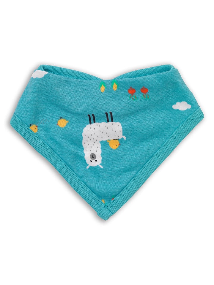 Schlummersack Bandana / Halstuch aus Bio-Baumwolle 4er-Pack in Blau günstig kaufen onesize