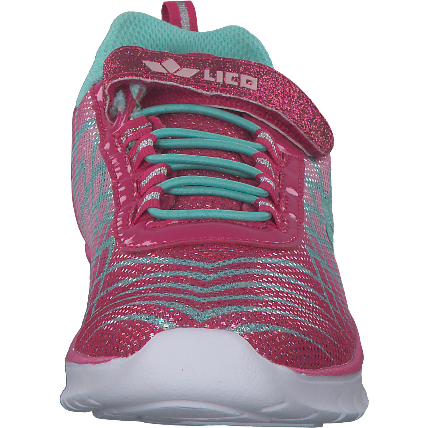 Geka Lenja VS, Sneakers Low, Kinder, pink/rosa/tUErkis