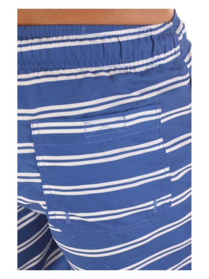 Gant Badeshorts in Marineblau / Weiß günstig kaufen