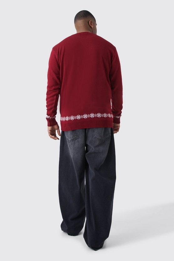 Plus Xmas Ting Weihnachtspullover