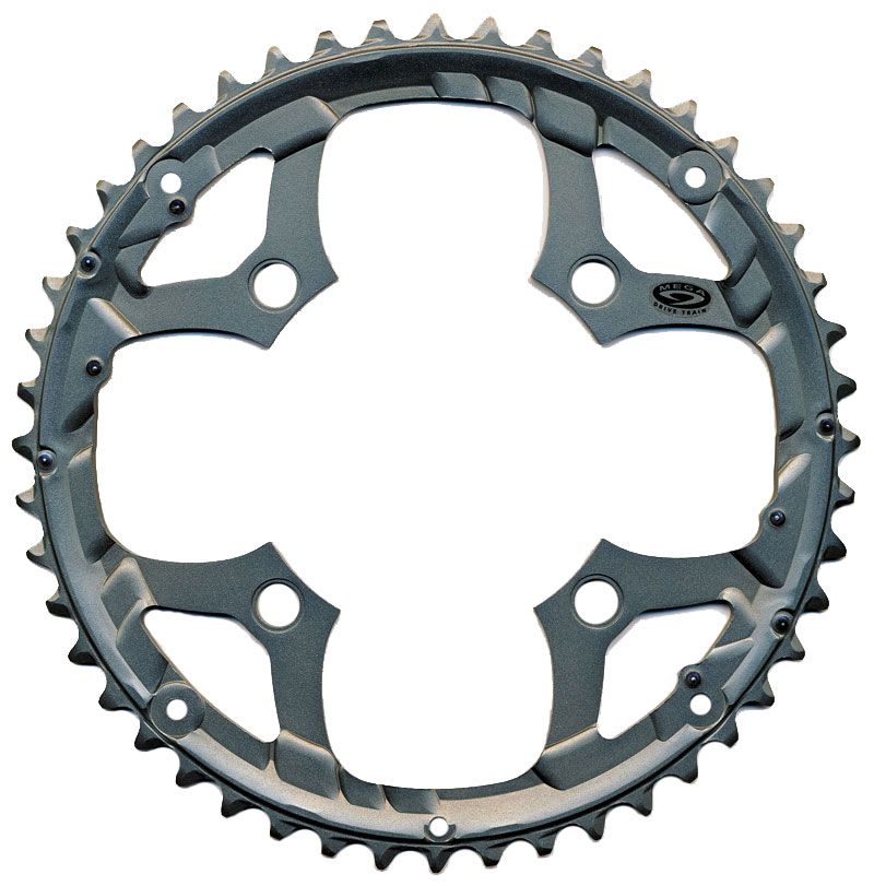 Shimano DEORE Kettenblatt für FC-M590/591 48 Zähne (für Kettenschutzring) kaufen | Bike-Discount