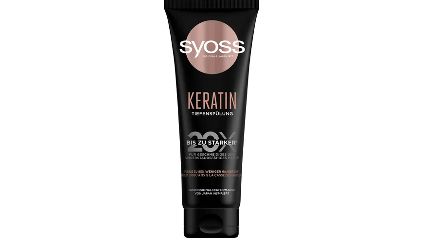syoss Spülung Tiefenspülung Keratin 250 ml