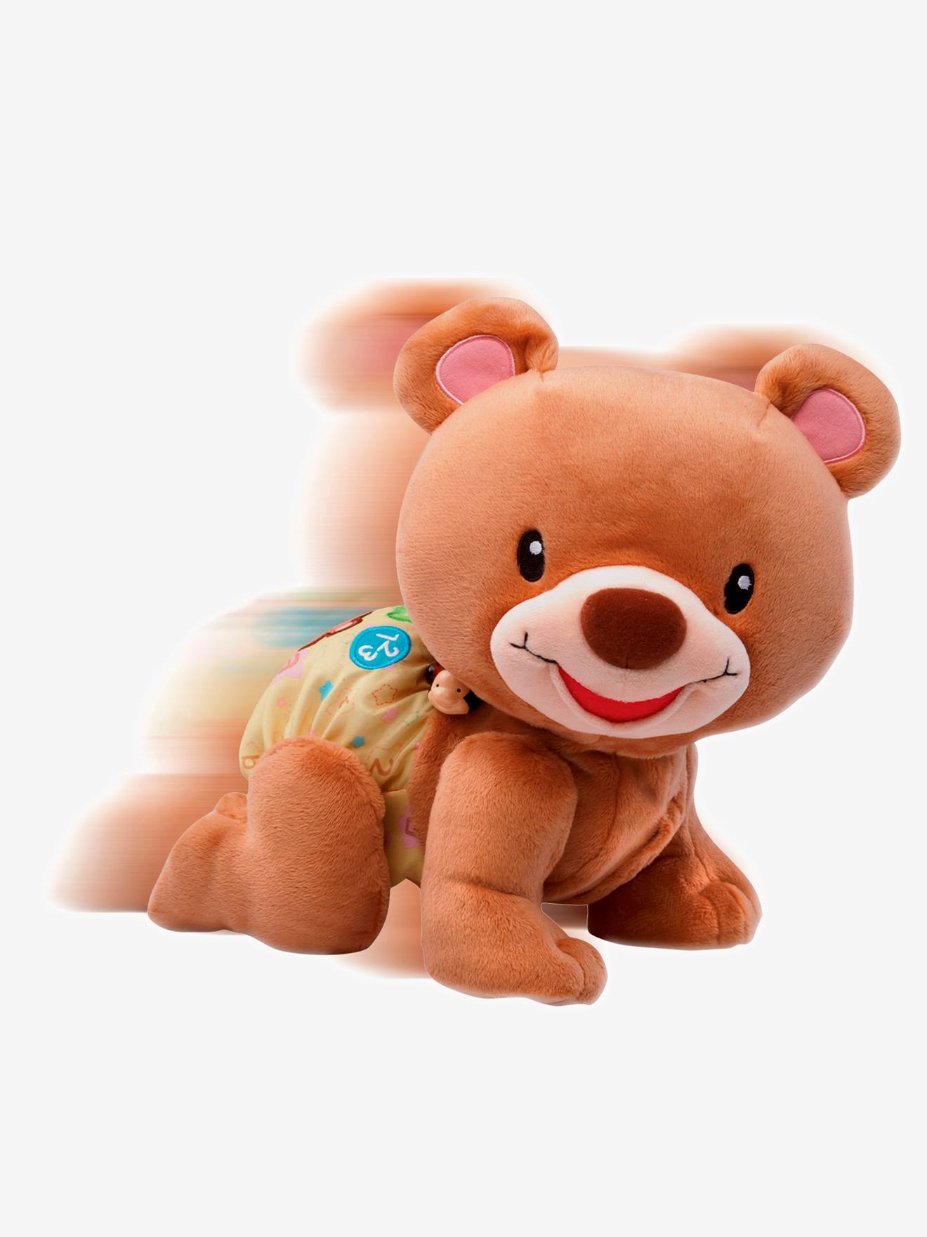 Ourson 123 suis-moi VTECH marron