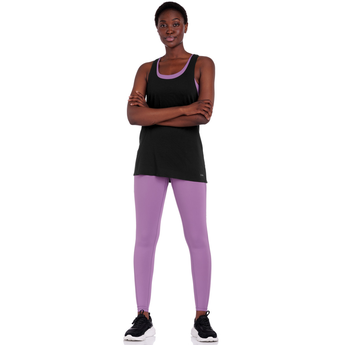 Damen Sport-Top unifarben