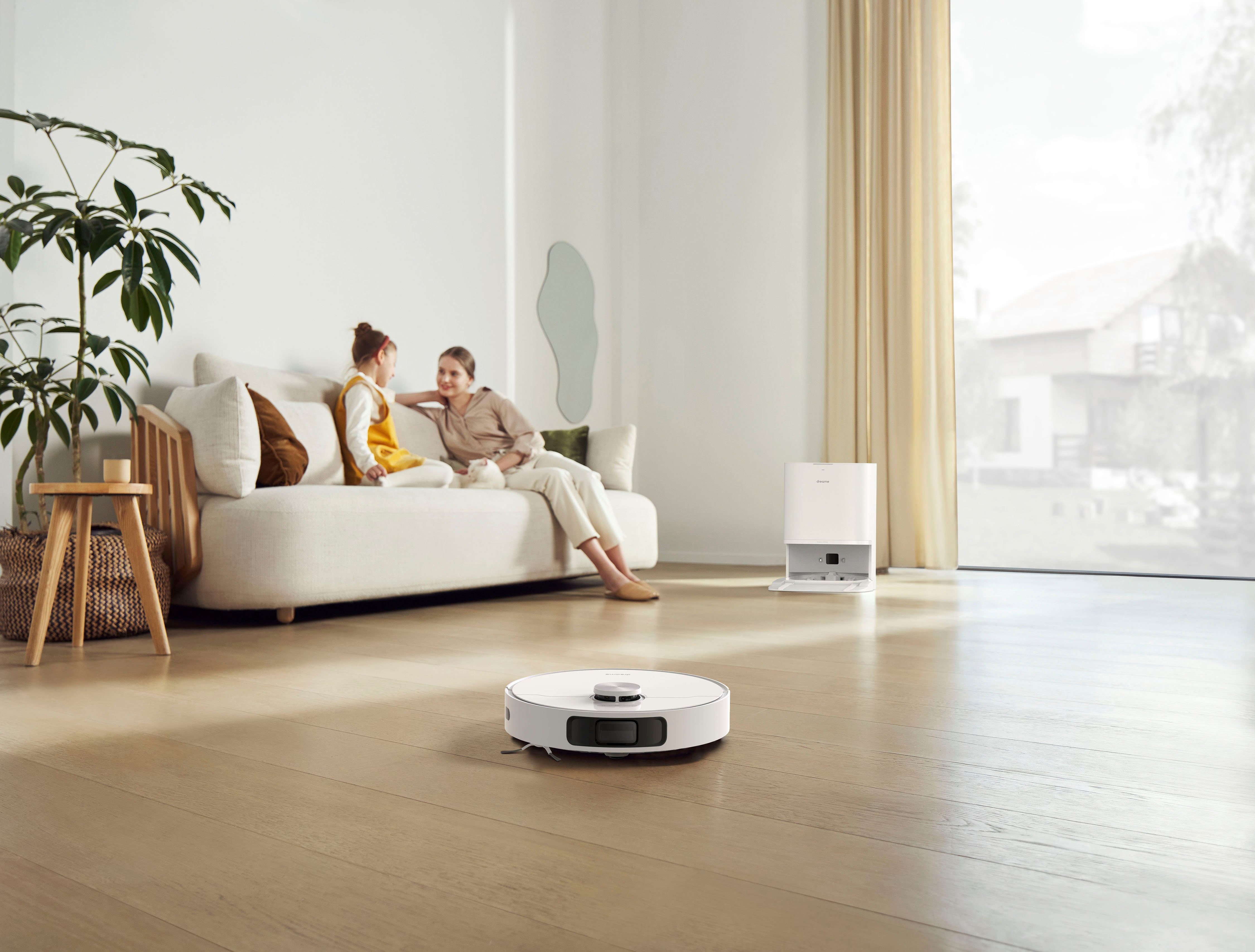 dreame Nass-Trocken-Saugroboter Dreame L10 Prime;, mit Wischfunktion, Basisstation mit Selbstreinigungsfunktion