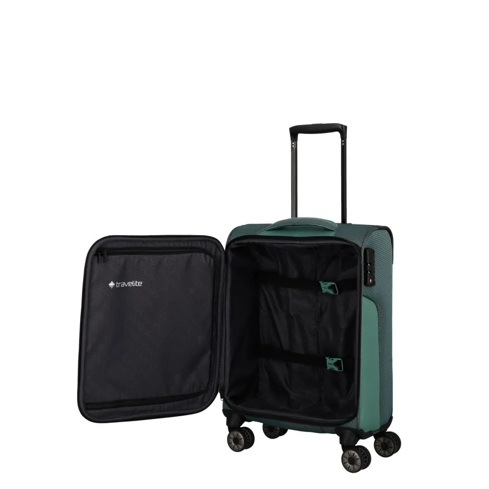 Travelite VIIA Kabinengepäck 4 Rollen - Eukalyptus