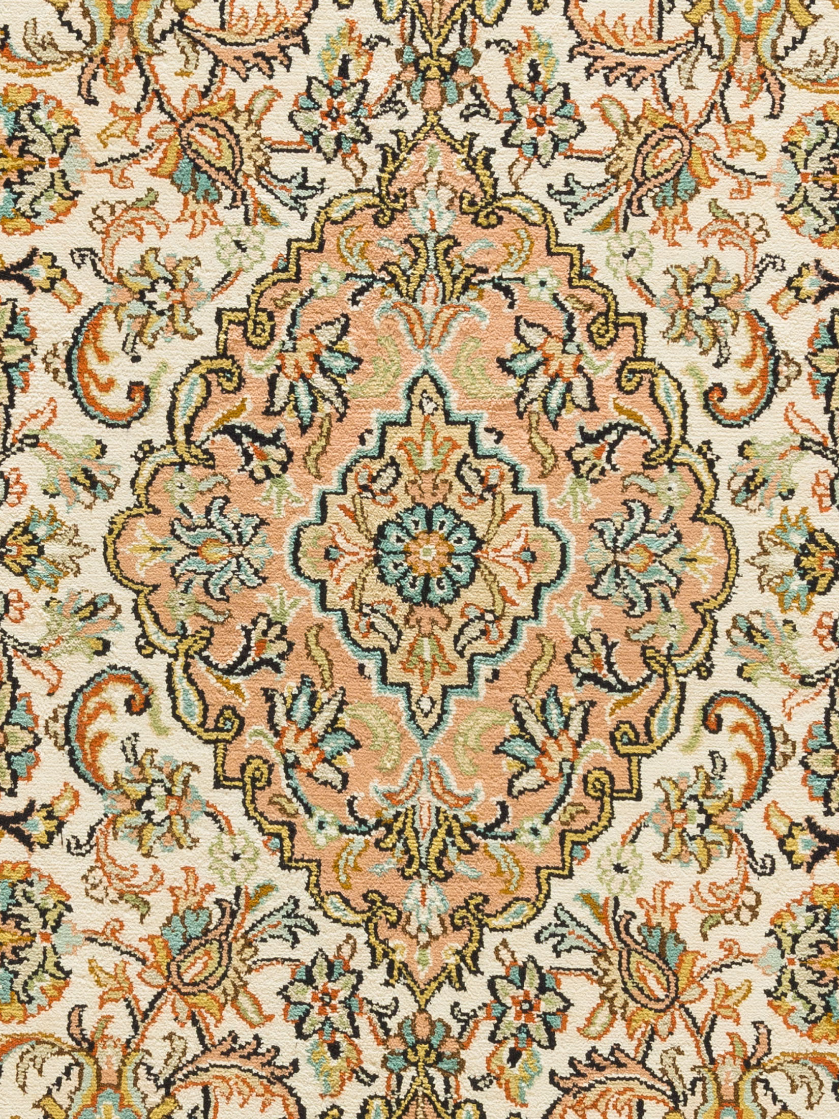 Kaschmir Seide 18/18 ca. 124 x 197 cm, Unikat / Einzelstück
