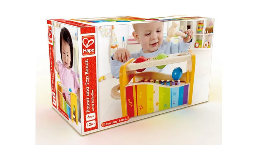 Hape E0305 - Xylophon und Hammerspiel