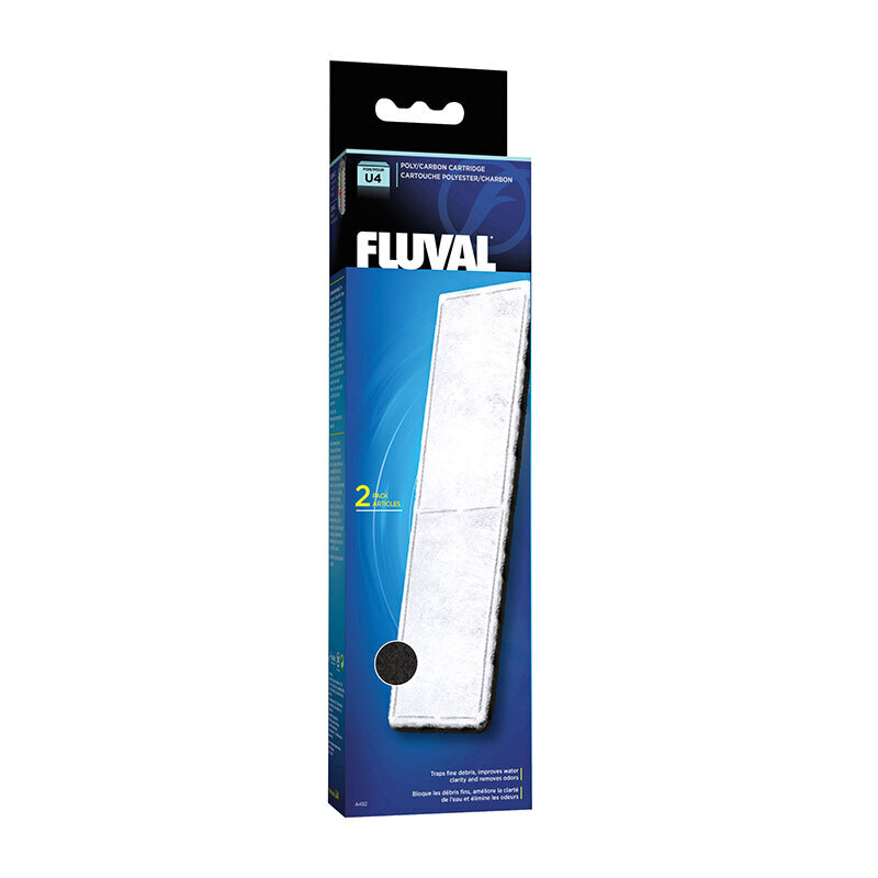 Fluval Filter Fluval Poly-Aktivkohle Filtereinsatz U4