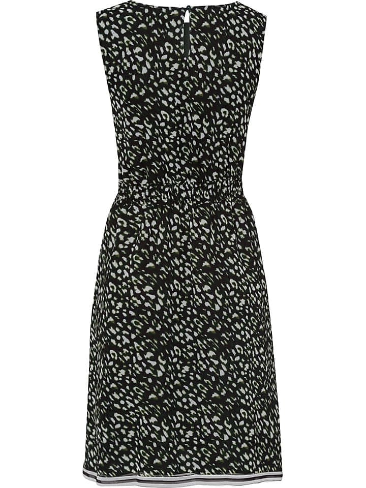 More & More Kleid in Schwarz/ Grün günstig kaufen 38
