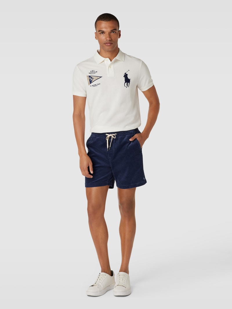 Cordshorts mit Tunnelzug Modell 'PREPSTERS' in marineblau