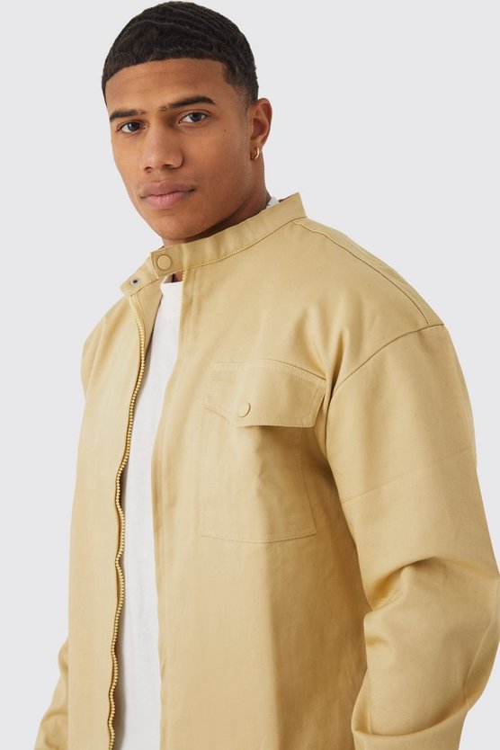 Kastiges Twill Overshirt