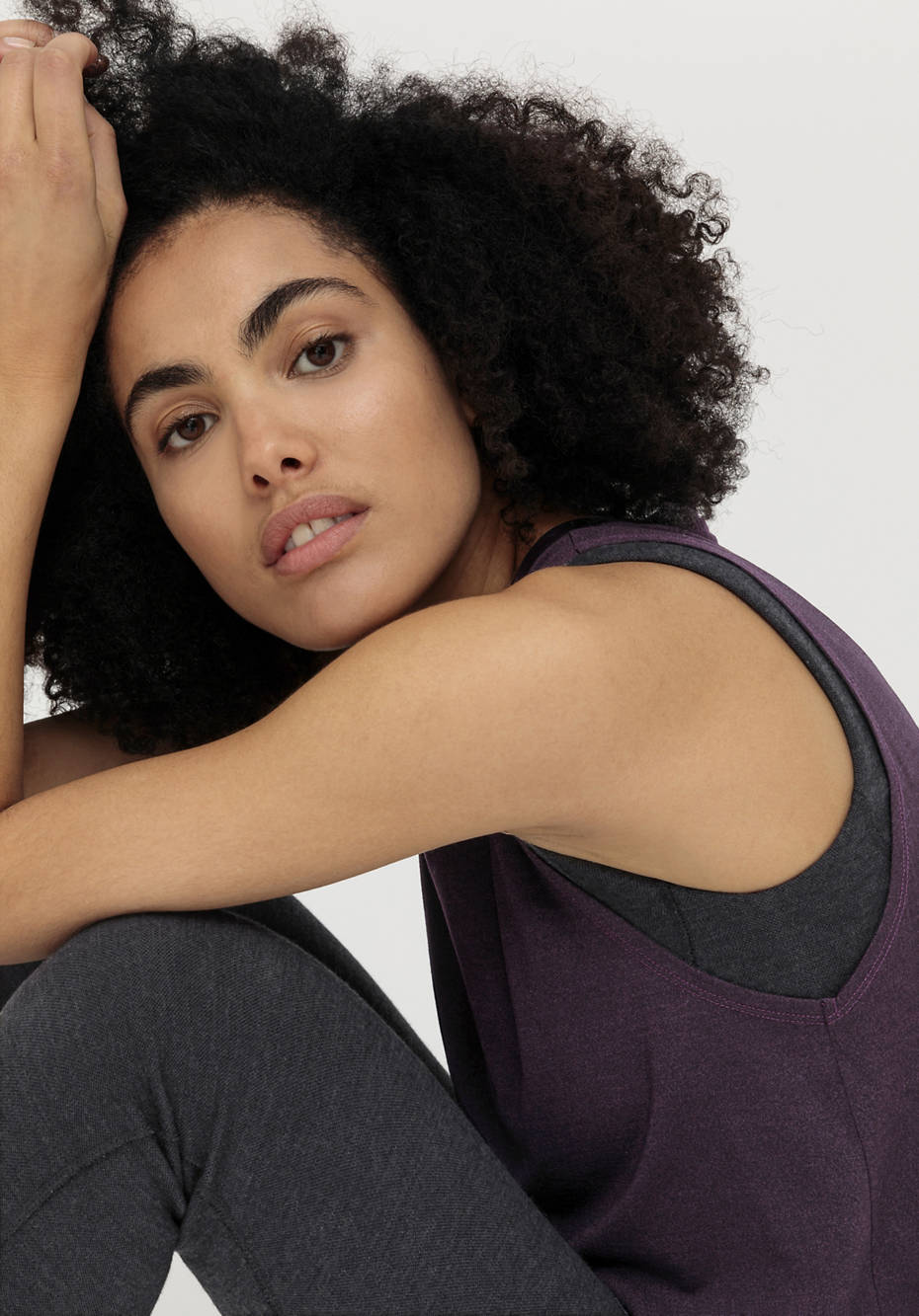 Tanktop ACTIVE FUNCTIONAL aus Bio-Merinowolle mit Seide