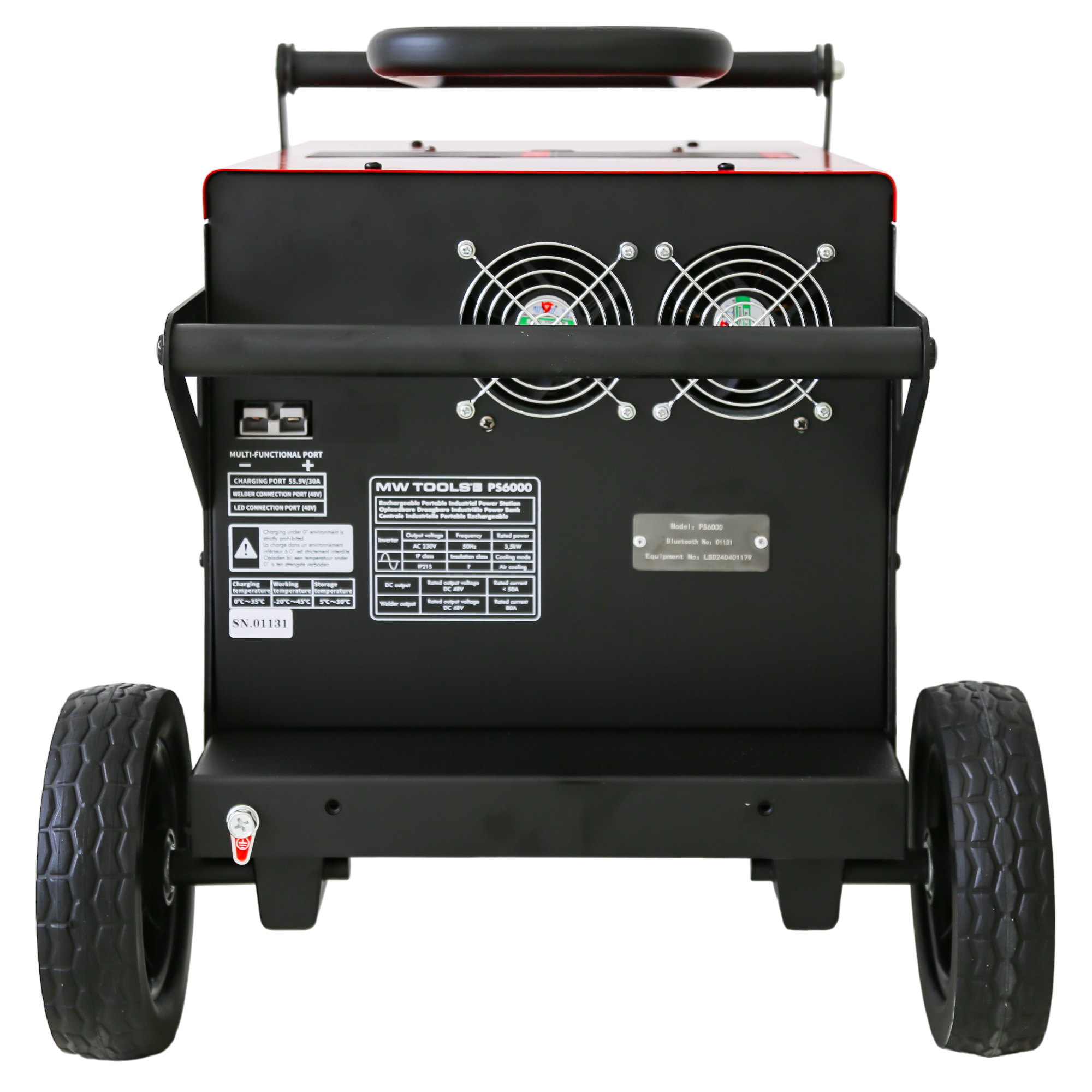 Metal Works 724562300 PS6000 Jėgainė 230V 5627 Wh 3,5 kW pramoninis vežimėlis