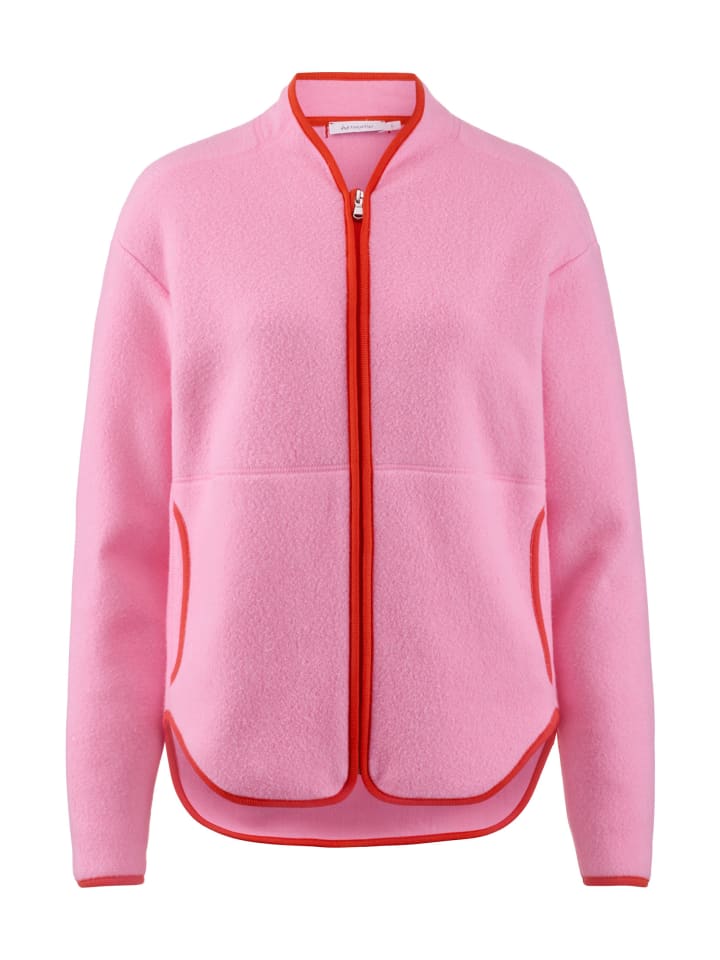 Hessnatur Fleece-Jacke in dahlie günstig kaufen S