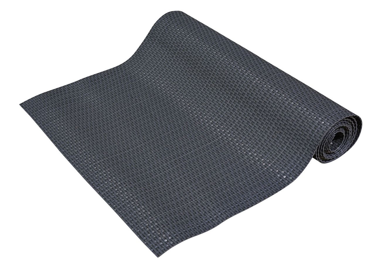 Weles Polyrattan Sichtschutz Balkon oder Zaun 5 x 0,9 m, zuschneidbar, inkl. Kabelbindern, anthrazit