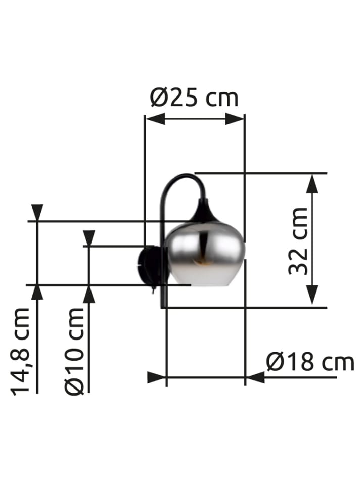 Globo lighting Wandleuchte 