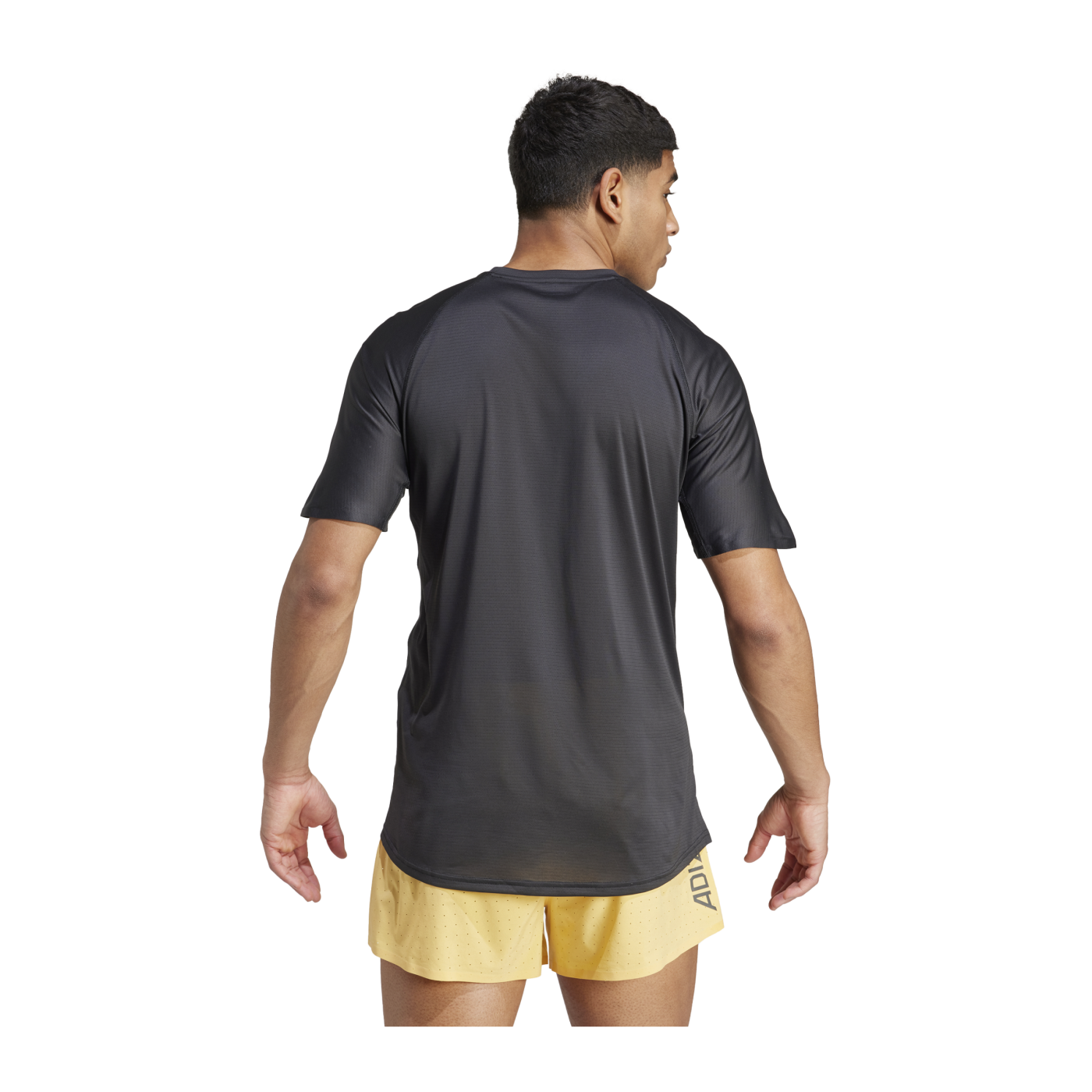 adidas Adizero Running T-Shirt Schwarz Grau