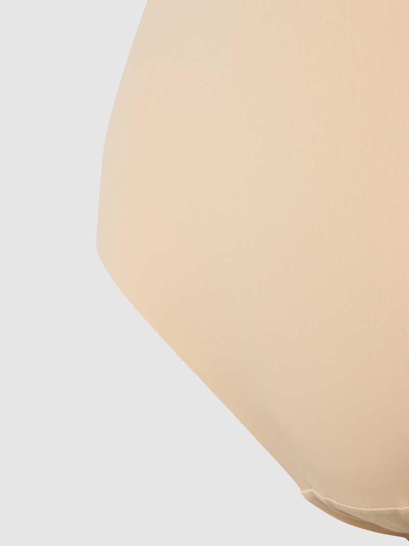 Slip mit Label-Detail in beige