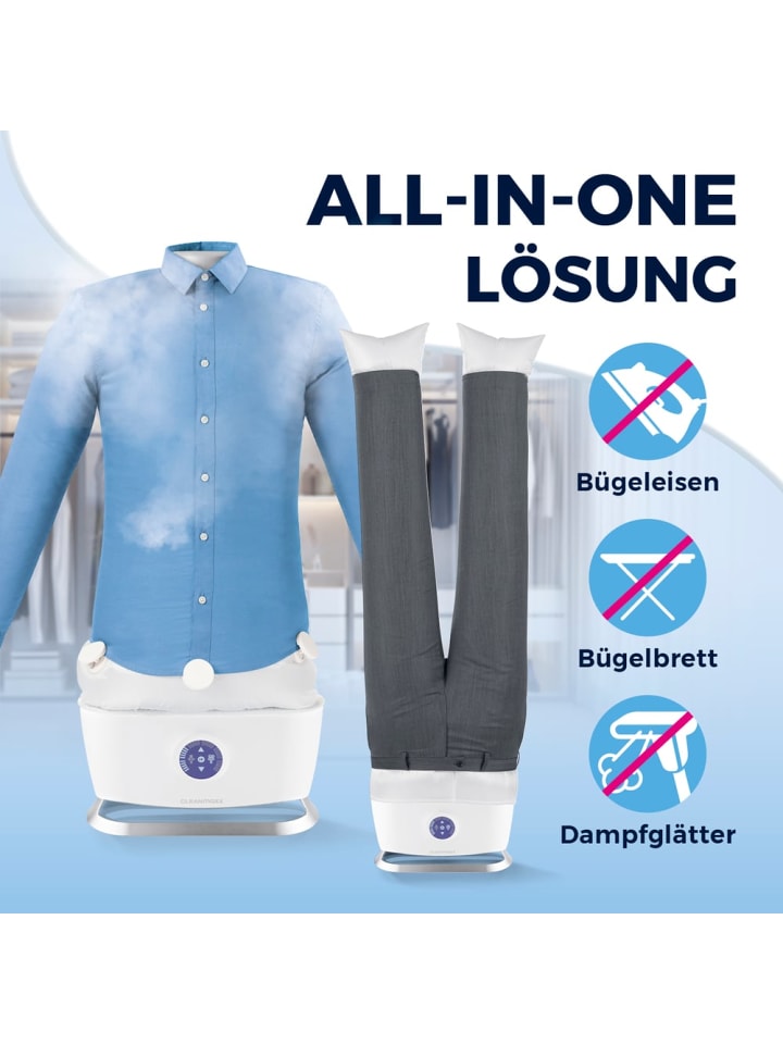 CLEANmaxx CLEANmaxx Bügler mit Dampffunktion - 2 Bügelprogramme - Weiß günstig kaufen onesize