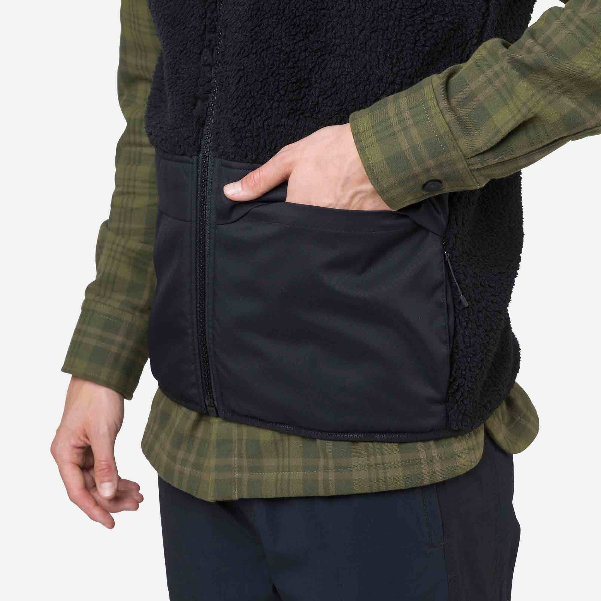 Gilet en polaire homme