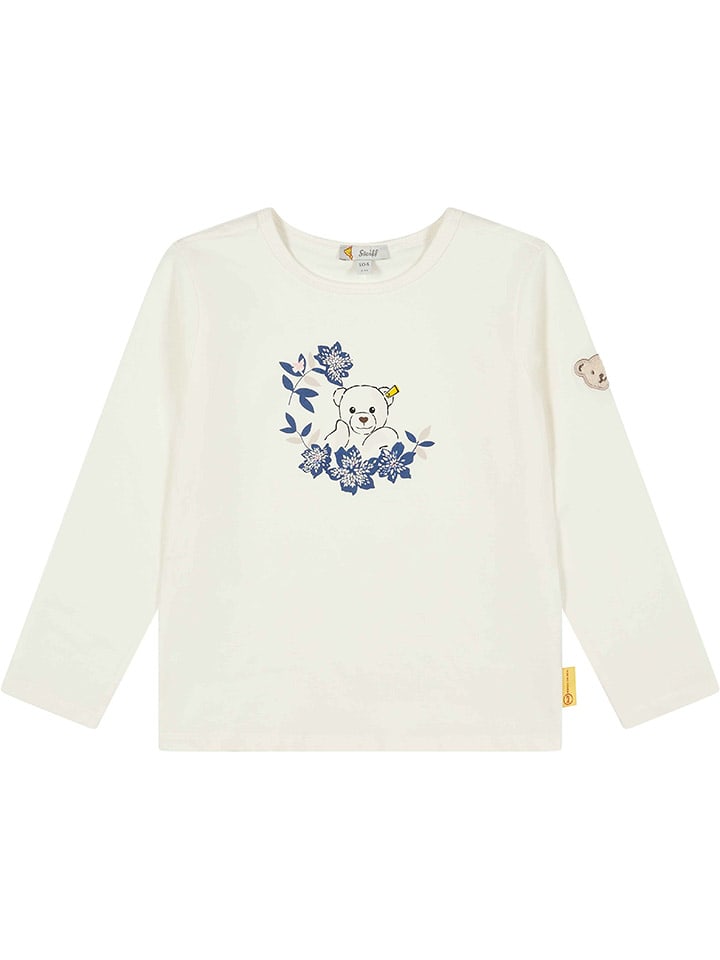 Steiff Longsleeve in Weiß günstig kaufen