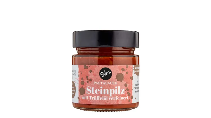 Gepp's Pastasauce Steinpilz & Trüffelöl 250 g
