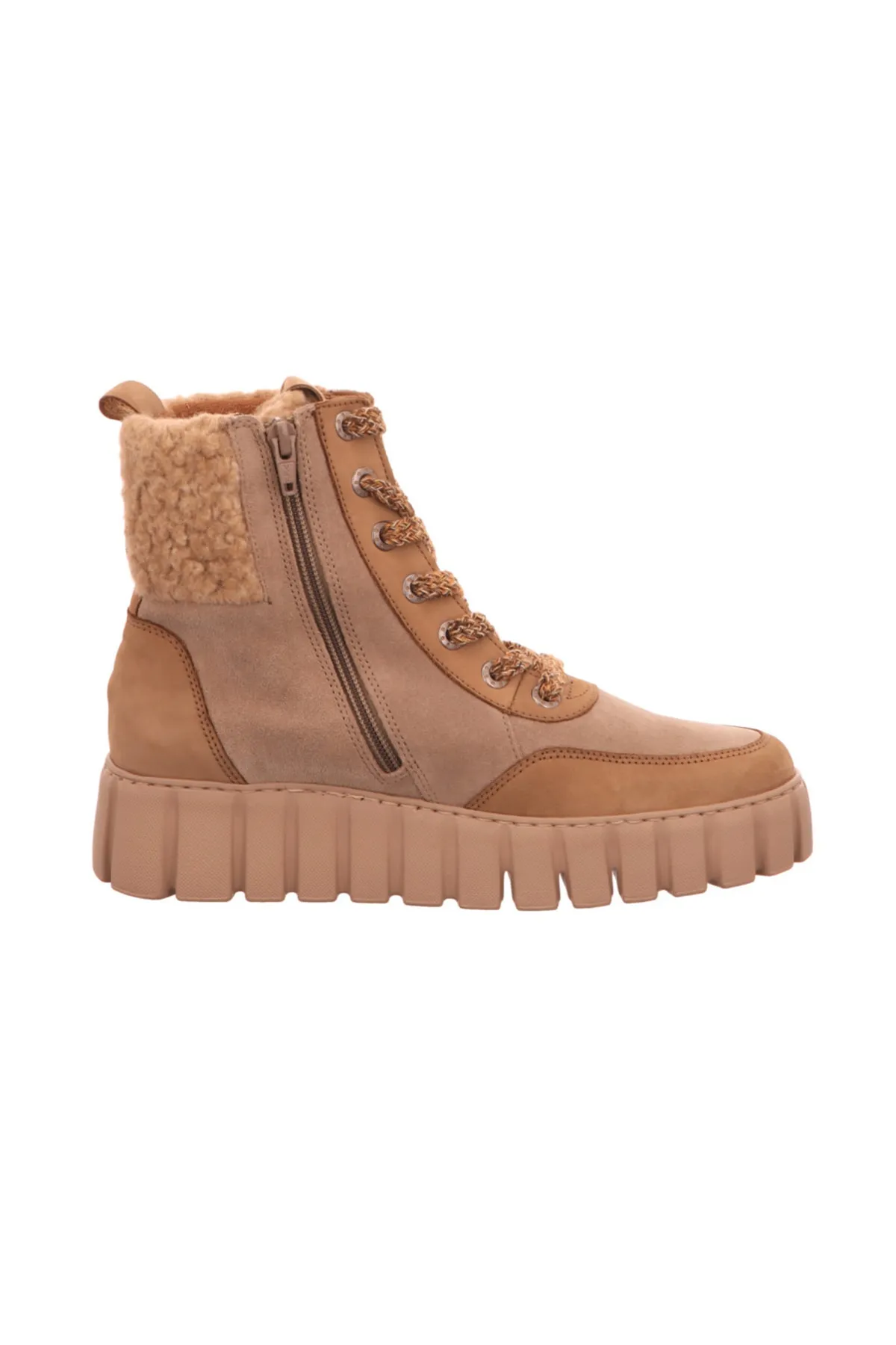 GABOR  Stiefelette - Beige - Flacher Absatz