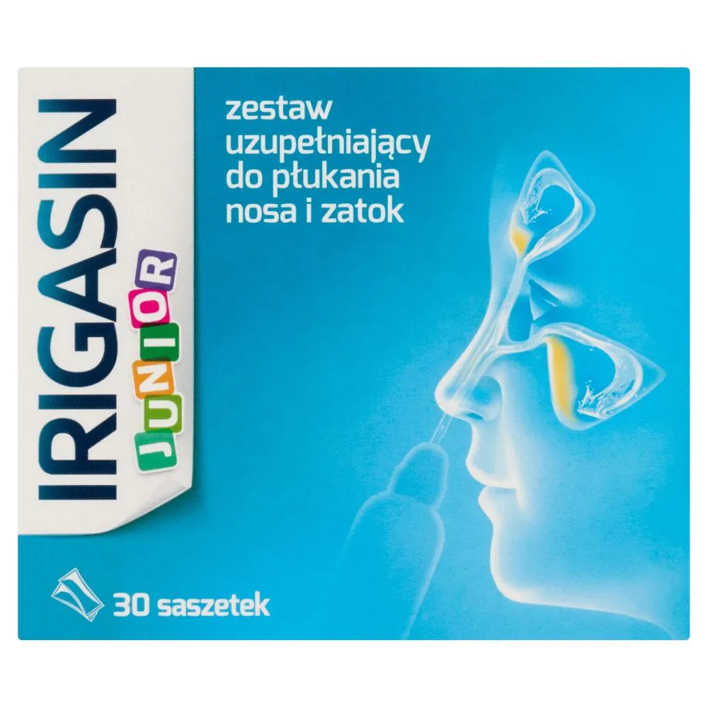 Irigasin Junior, refillsæt til næse- og bihuleskylning, breve
