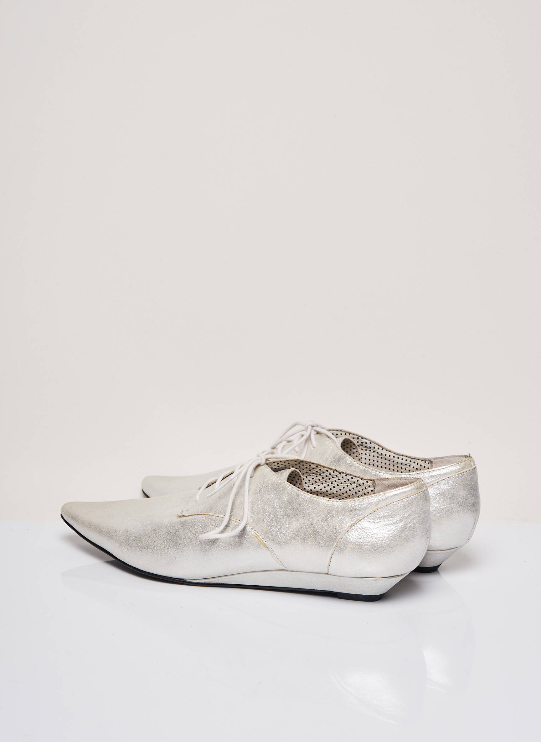 No Name Derby Femme couleur gris