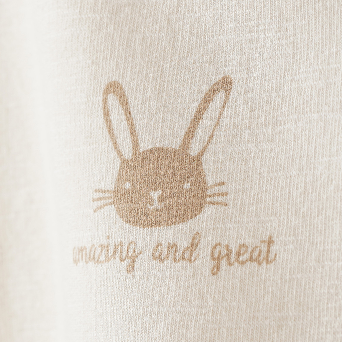 Baby Sweatshirt mit Hasen-Motiv