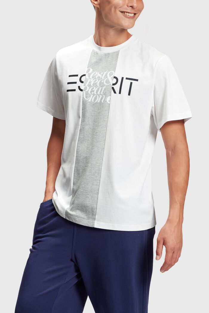 T-Shirt im Flicken-Look