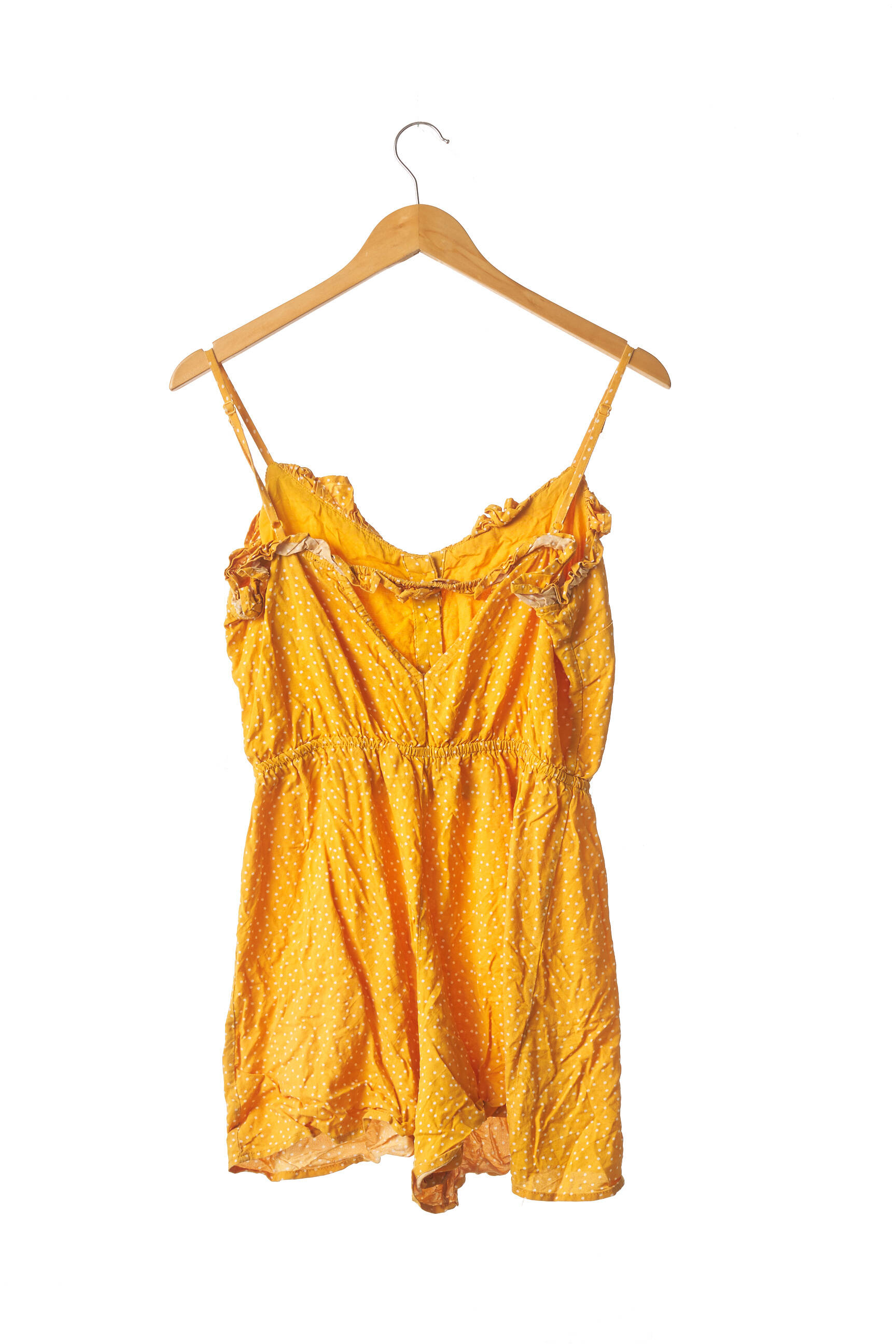 Bershka Combi Shorts Femme couleur jaune
