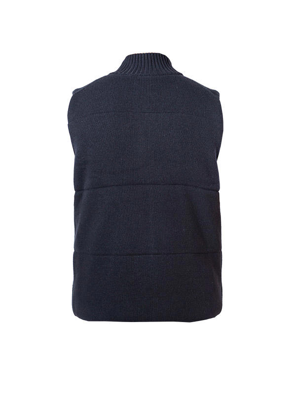 JUVIA, Strickweste, Wolle wattiert, navy