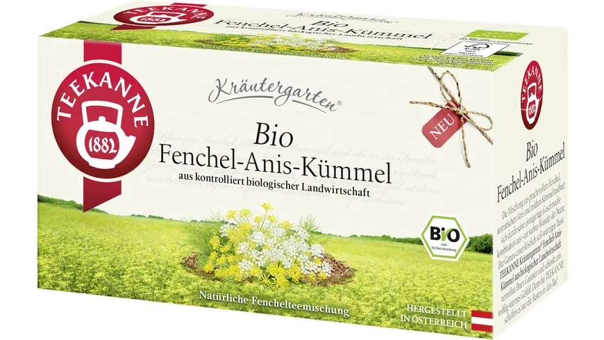 Teekanne Bio Fenchel-Anis-Kümmel 36 g