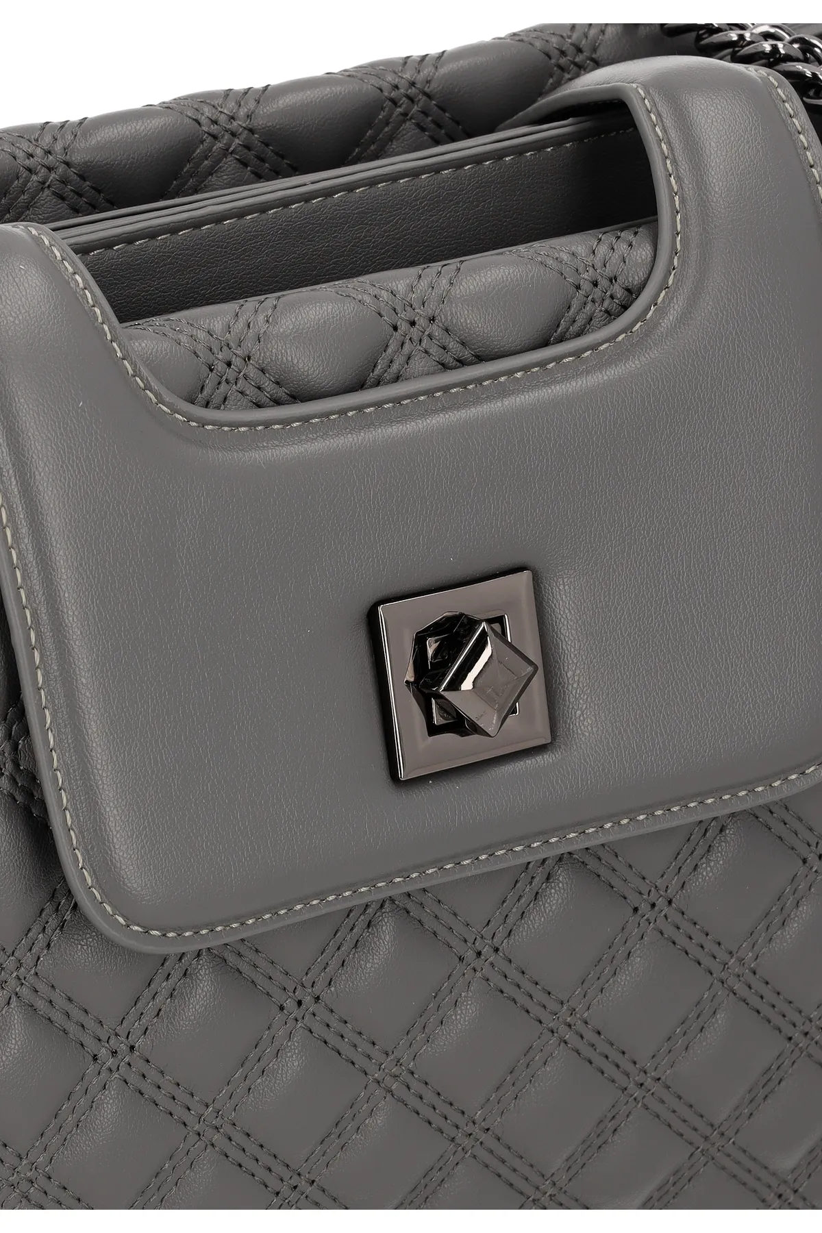 Felipa  Handtasche - Grau - Unifarben