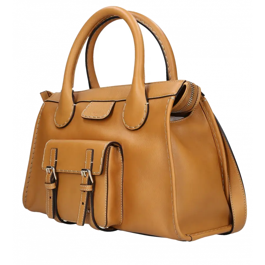 Chloé - Handtasche EDITH Büffelleder - braun