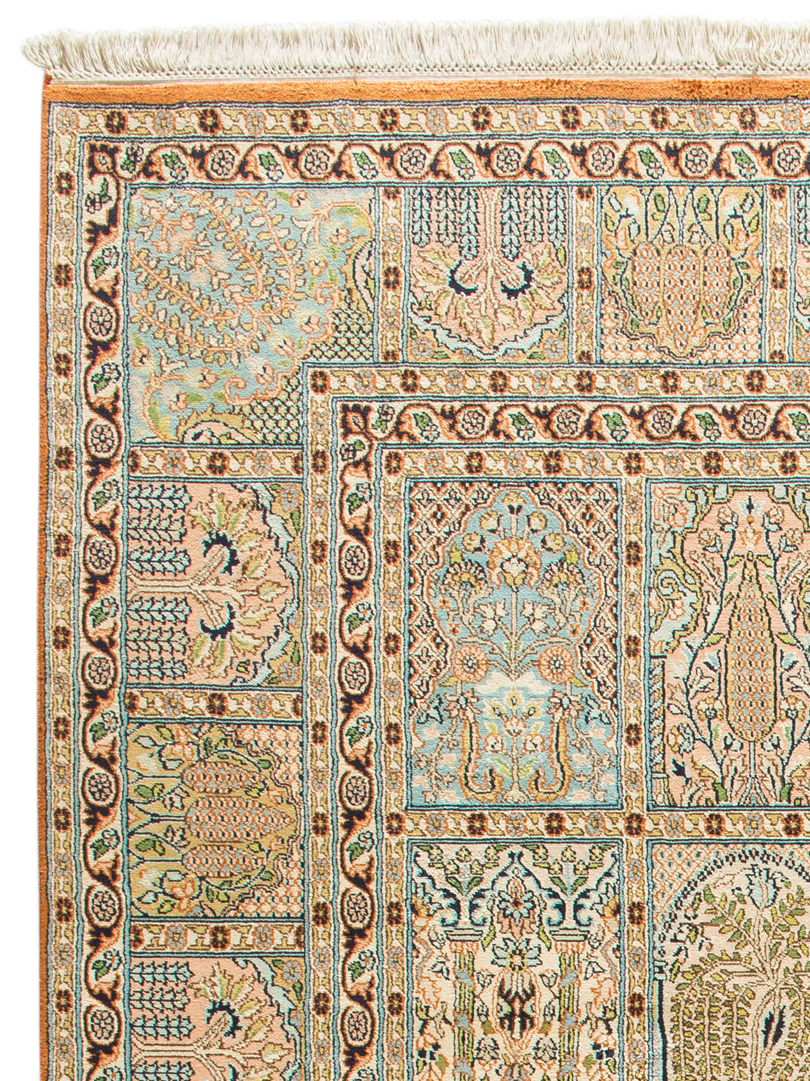 Kaschmir Seide 18/18 ca. 247 x 303 cm, Unikat / Einzelstück